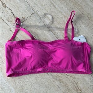 NEW 🆕 Steve Madden Pink Women's Bandeau Bra size M